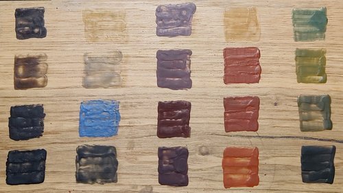 Encaustic Color Chart